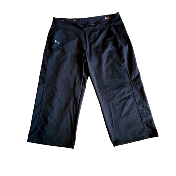Under Armour Mid Length Wide Leg Athletic Pants - Picture 1 of 8